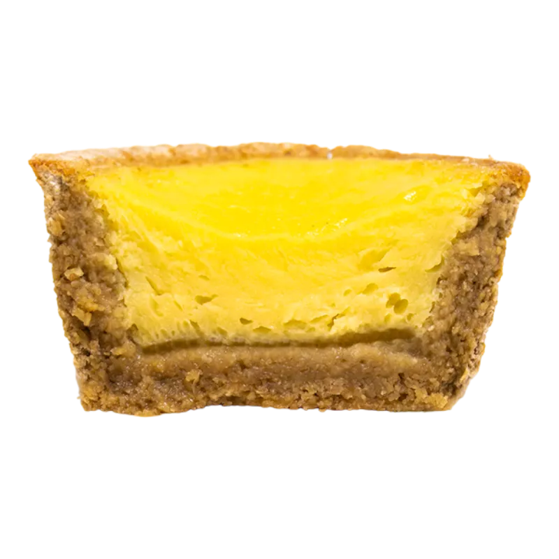 鳳梨醬蛋塔|麥麩皮|生酮 Wheat Bran Egg Tart