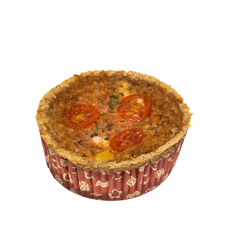 義式番茄麵包塔|麥麩皮|生酮 Bran Pie