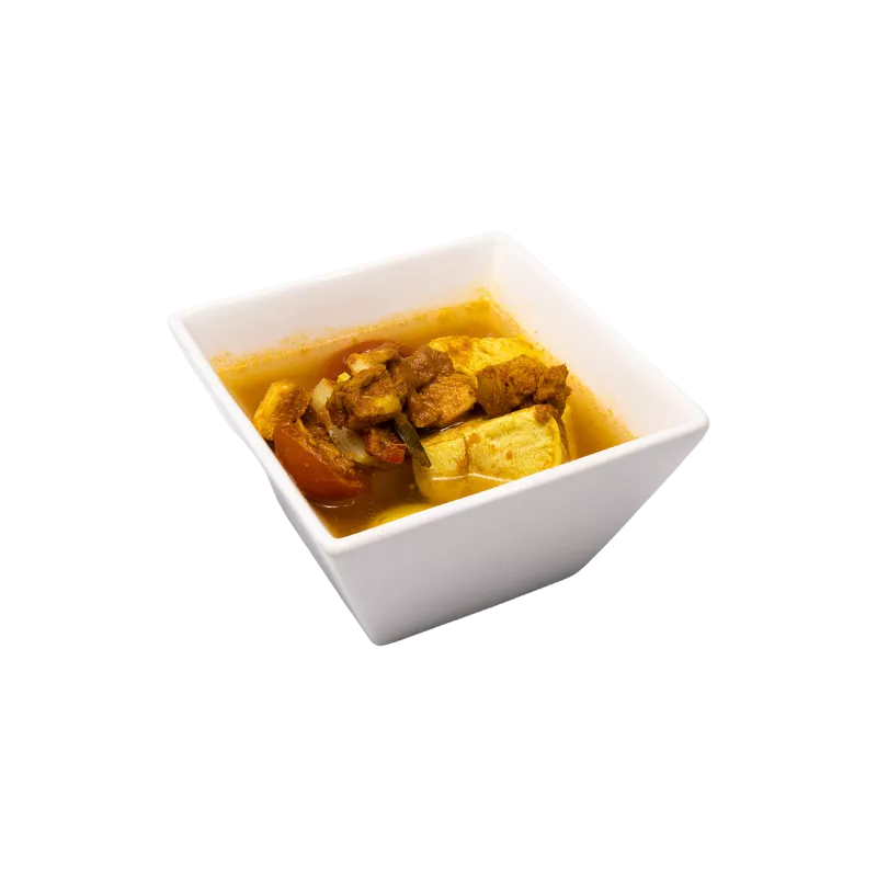 泰式紅咖哩雞豆腐燴吐司