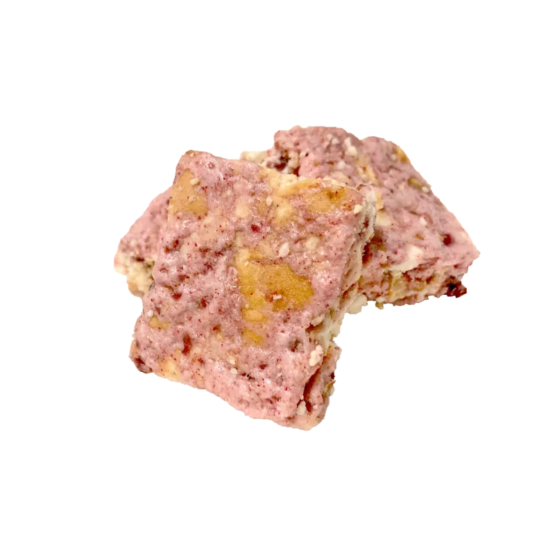 草莓雪Q餅|控醣 Marshmallow Biscuits