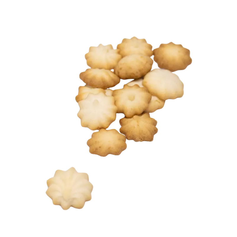 雞蛋布丁乳酪擠花餅乾 取代85%麵粉