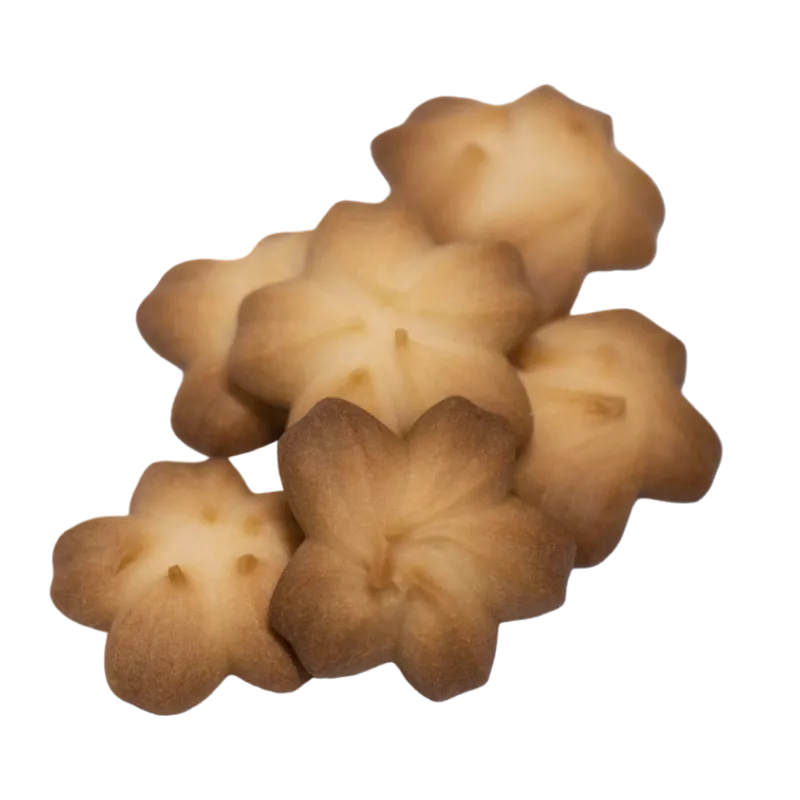 鹹味乳酪擠花餅乾 取代85%麵粉