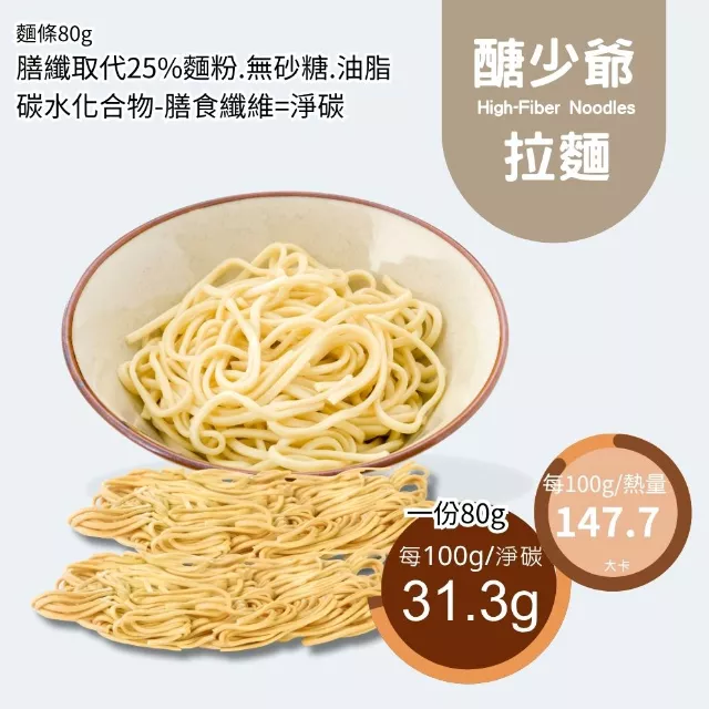 醣少爺拉麵|常溫麵