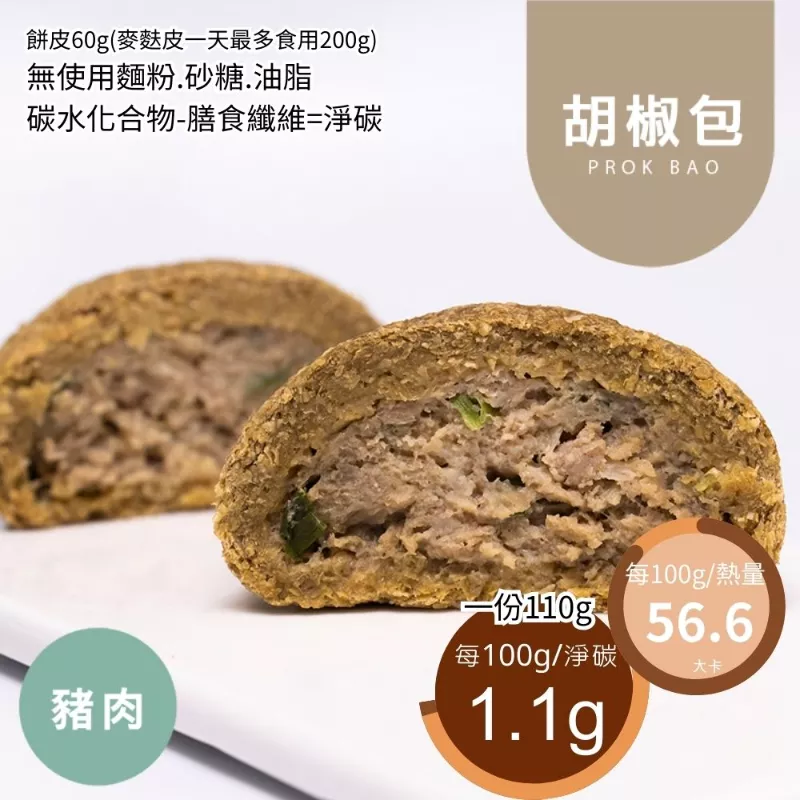 豬肉胡椒包 無麵粉