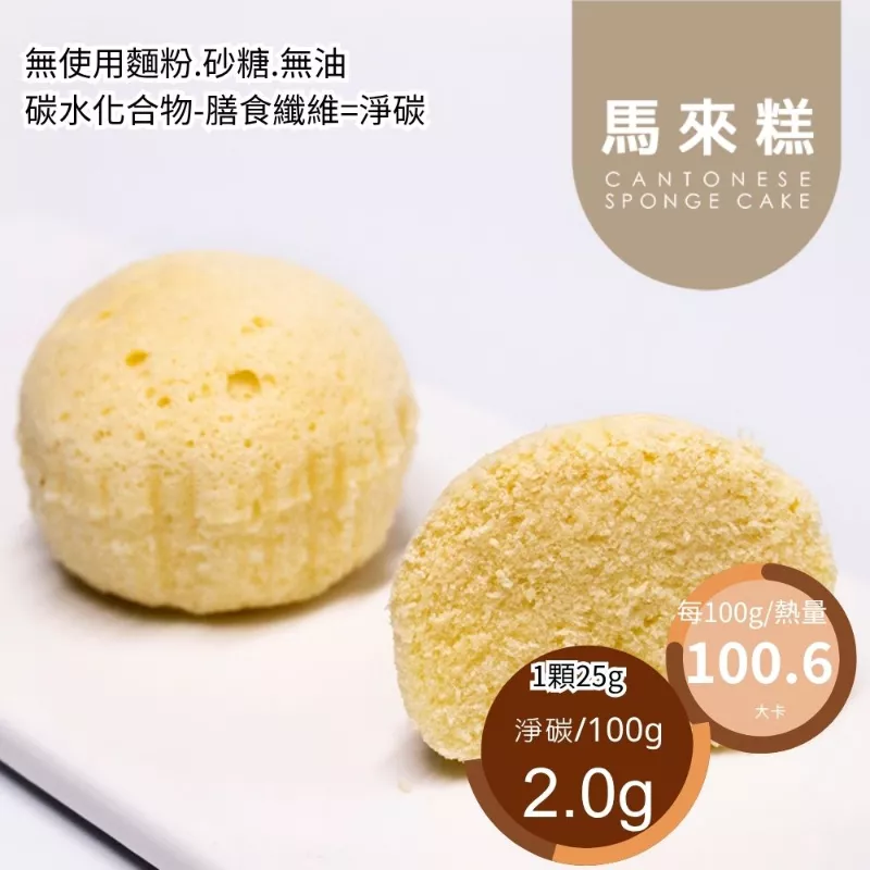 金沙馬來糕 無麵粉